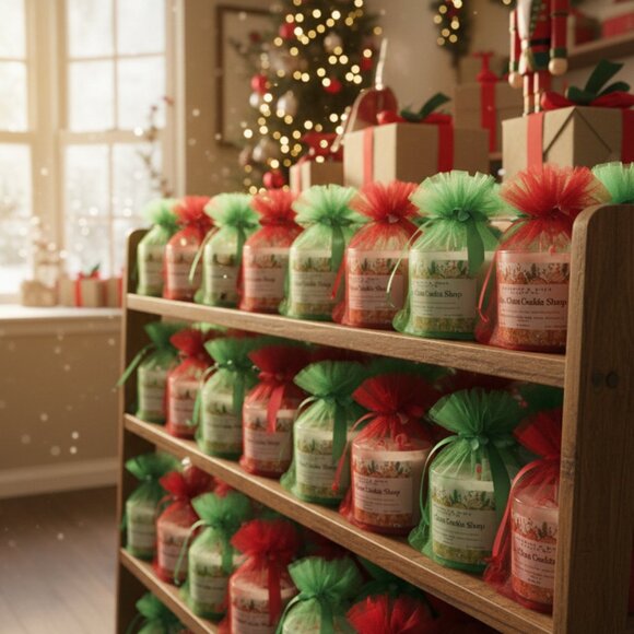 Mrs. Claus's Cookie Shop Candle, Warm Sugar Cookie And Vanilla Christmas Candle - Picture 7 of 7